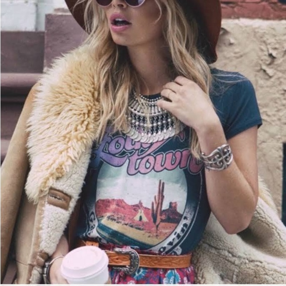 Spell | Folk Town Tee | M